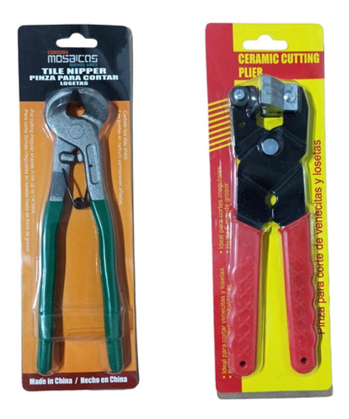 Pinzas Mosaiquismo: Pinzas Alicatar + Pinza Corta Y Separa. 0 Pinzas Mosaiquismo: Pinzas Alicatar + Pinza Corta Y Separa. 0
