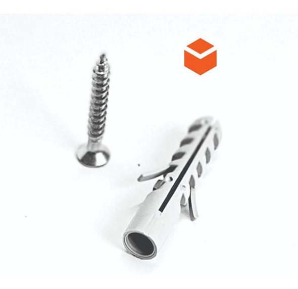 Kit Fijacion N8  (1000 Tarugos N8 S/tope + 1000 Fix 5.0x45) 1