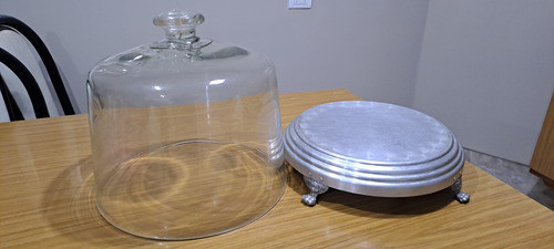 Antigua Campana Exhibidora (almacen Ramos Grales) Con Base. 1