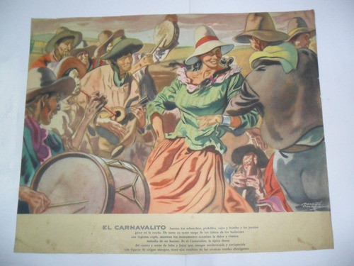 El Carnavalito Erkencho Rodolfo Claro Mico  Rene Foly Lamina 0