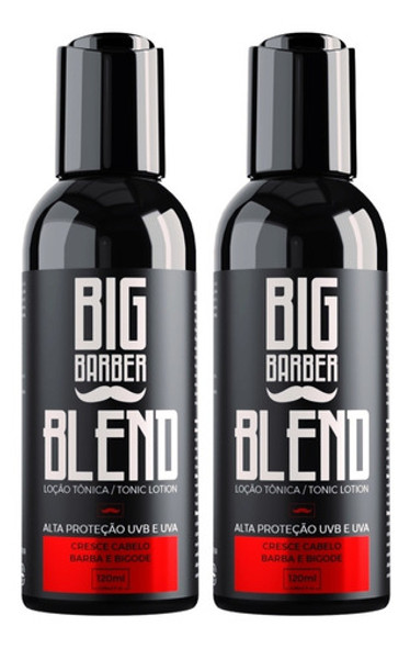 Tônico Capilar Blend Big Barber 120ml Barba Caixa 2 Unidades 0 Tônico Capilar Blend Big Barber 120ml Barba Caixa 2 Unidades 0