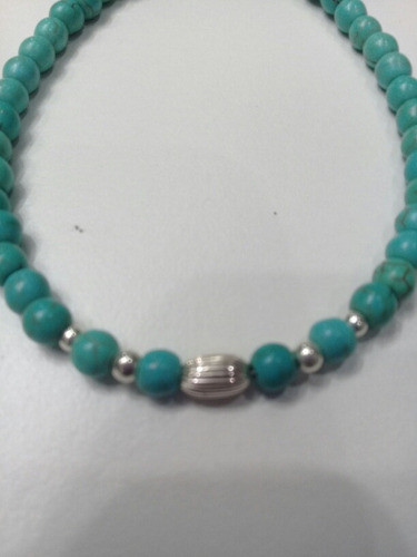 Pulsera Hecha Con Turquesa 0