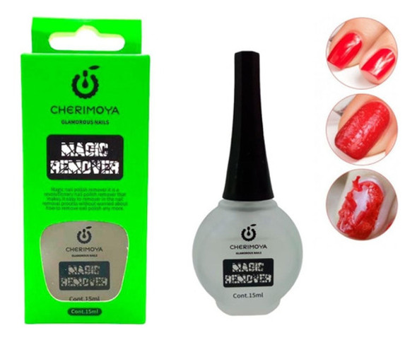 Removerdor Magico Cherimoya Para Esmalte Semipermanente 0