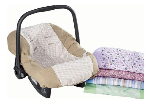 Capa Para Bebê Conforto Simples 02 Peças - Diversas Cores 0