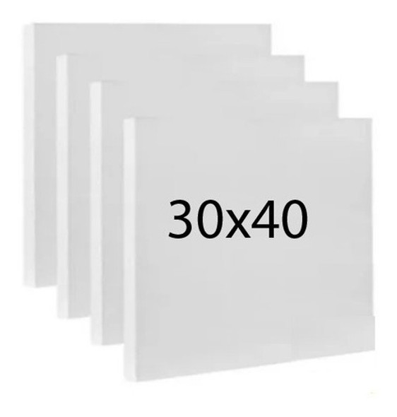 30 Telas Para Pintura 30x40 P/ Tinta A Óleo Ou Acrílica 1