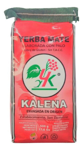 Pack De Yerba Mate Kalena Barbacua Sin Acidez 3 X 500 Gr 0
