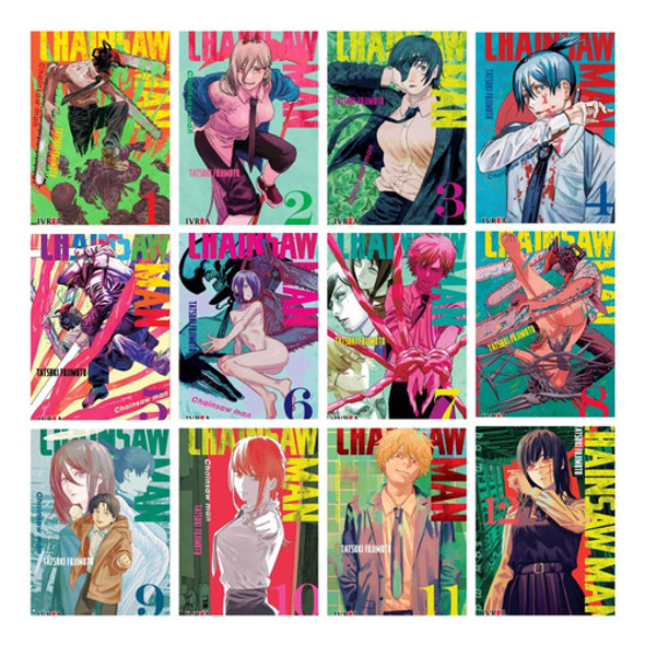 Combo Manga Chainsaw Man - Ivrea - Completo 0