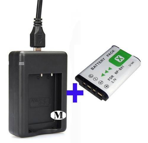 Cargador Doble + Bateria P/ Sony Np-bx1 Hx400 Wx300 Hx50 1