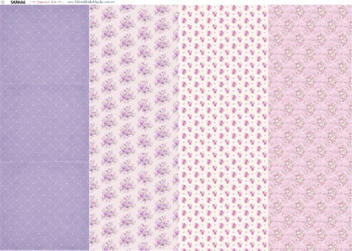 Lamina De Seda 50x70 Sarha6 Sarah Kay La Tiendita 0