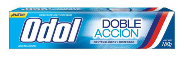 Pack Crema Dental Odol Doble Acción  180 Gr 1 Pack Crema Dental Odol Doble Acción  180 Gr 1