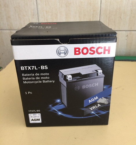 Bateria Gel Bosch Motos Ytx7l-bs Honda Falcon Twister 1