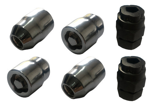 Seguro Rueda Antirobo 4 Tuercas+seg 2 Ford Focus Ii 09/15 0