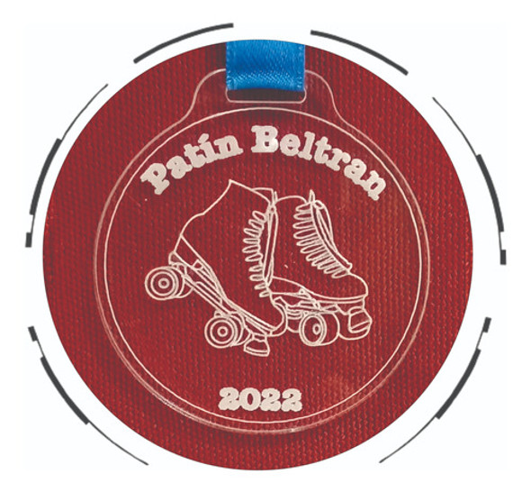 Medallas De Acrilico 5cm , Personalizadas X 12 Unidades 0 Medallas De Acrilico 5cm , Personalizadas X 12 Unidades 0