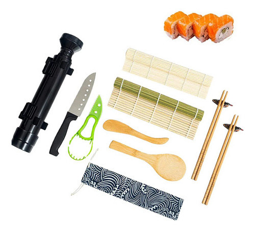 Kit 14 Formas De Molde De Tapete Culinário Japonês Onigiri S 0