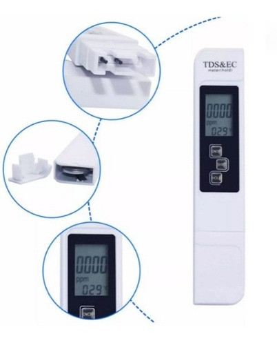 Medidor De Condutividade 3 Em 1 Para Hidroponia 0