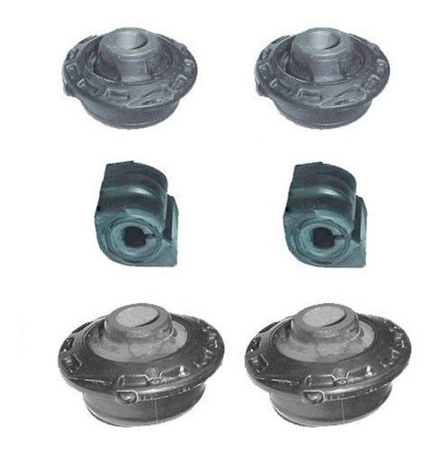 Kit 6 Bujes De Parrilla Y Barra Vth - Citroen C3 2003 A 2012 0