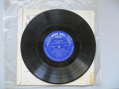 Luis Sagi Vela Music Hall Lp 5003 1
