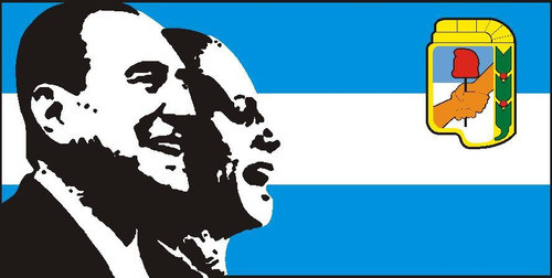 Bandera Peron Evita Peronista 2.5 X 1.45 M Justicialista 0