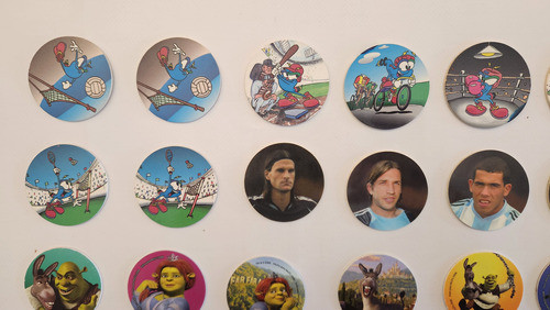 Lote 39 Tazos Argentina Coca Tarzán Mickey Dog Shrek Formis 1