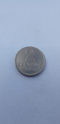Moeda De 2 Centavos De 1967 - Sob 0