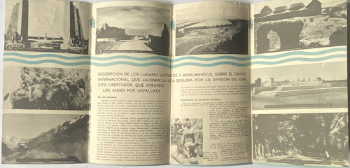 La Ruta Del Ejercito De Los Andes, Mendoza 1941, 8 Pag, Cfz2 1