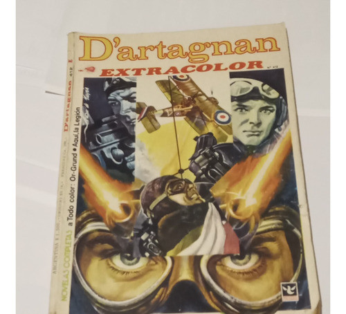 Revista D´artagnan Extracolor N° 412. Ed Columba 0