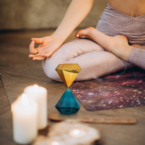 Reloj De Arena Temporizador 30 Minutos Forma De Diamante 1