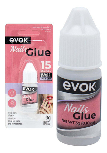 Pegamento Para Uñas Evok 3 G 0