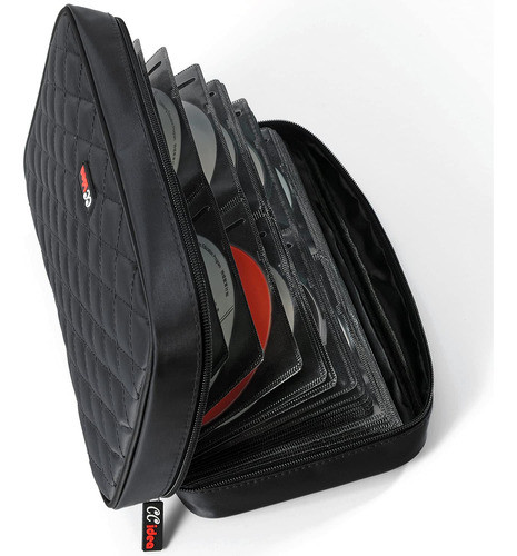 Estuche Para Cd/dvd Capacidad 96u. - Negro 1