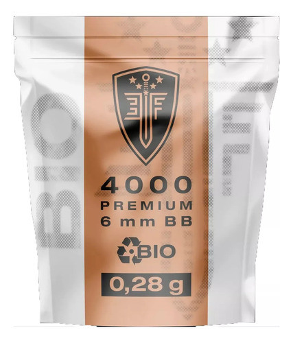 Bbs 6mm 0.28g Elite Force Premium Bio Bolsa X 4000 Airsoft 0