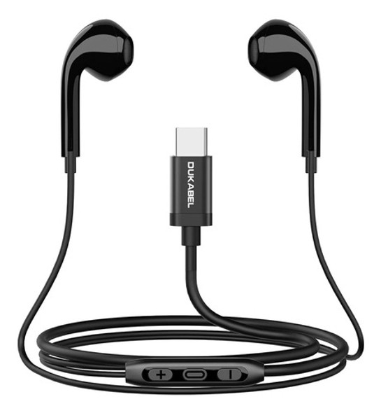 ~? Auriculares Usb C, Auriculares Dukabel Usb Tipo C Con Mic 0