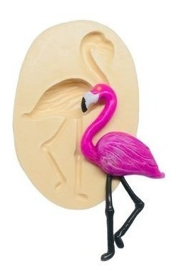 Molde De Silicone Flamingo Para Decorar 0