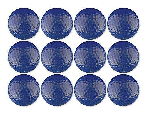 Golf Ball 12-pack Royal Blue Blank 0