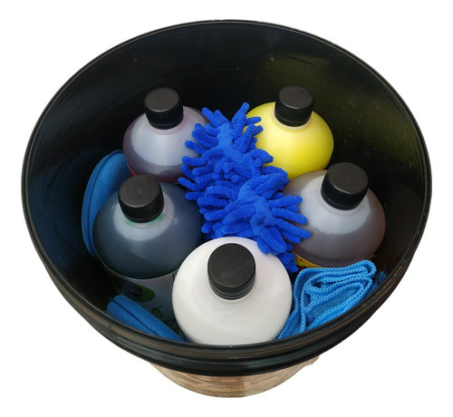 Combo Kit De Lavado Auto Moto Gorila Detailing 1 Lt 1