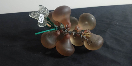 Antiguo Racimo Uvas P/araña T 213   Arte Antica Antiguedades 0