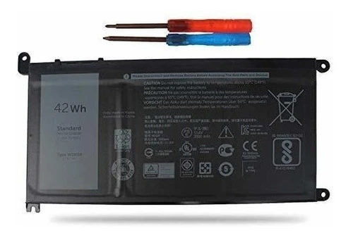 Vinpera Wdx0r Bateria Para Laptop Para Dell Inspiron 13 5368 0
