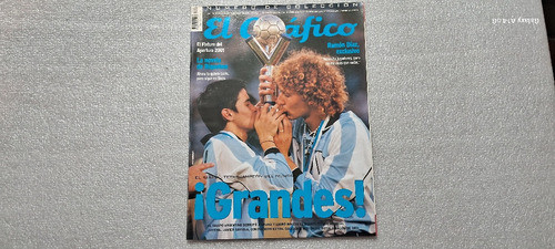 El Gráfico. Argentina Campeón Mundial Sub-20 2001 0