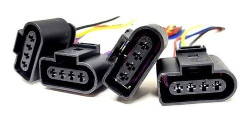 4x Chicote Plug Conector Bobina Golf Jetta Audi 06e905115 0