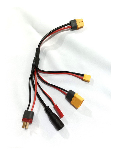 Cabo Carregador 5x1 Conector Plug Xt60 Imax B6 0
