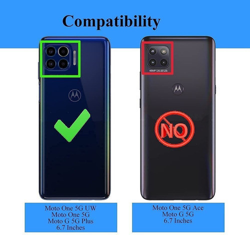 Lbyzcase Funda Para Moto One 5g 1