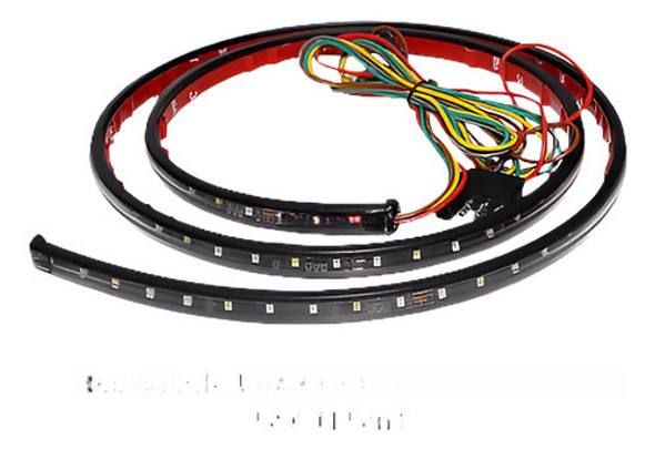 60  Camión Portón Trasero Barra De Luz Led Rojo/blanco Inver 0