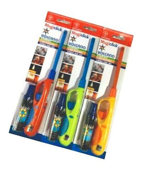 Encendedor Chispero Magiclick Volcano + Recarga Recargable 1