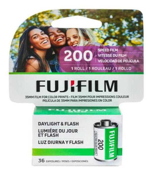 Fujifilm Fuji 200 Ca 36 Exposición Película Negativa De Colo 1