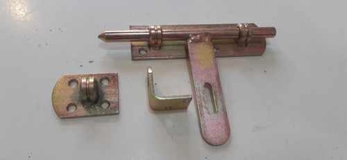 Pasador Con Puente Y Portacandado 170 Mm Reforzado 1
