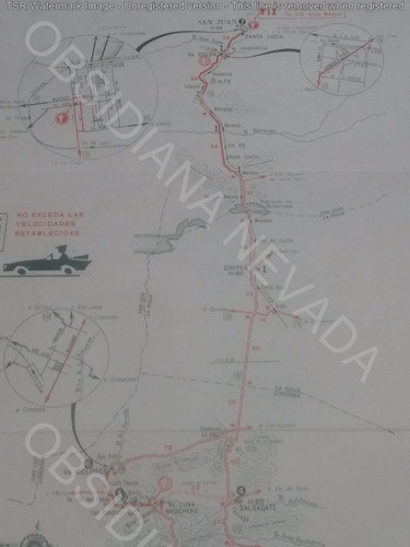 Hoja Ruta Ypf Aca Santa Fé A San Juan Mapa Antiguo Nro 22 1