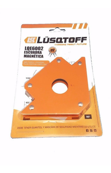 Escuadra Magnetica 4'' 18kg Soldar Soporte Herreria Lusqtoff 1