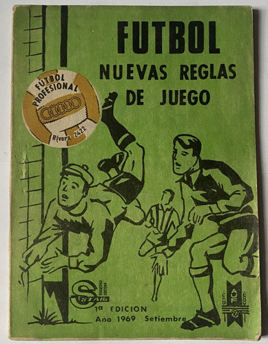 Fútbol Nuevas Reglas De Juego, 1969, 48 Pág, Cf3 0