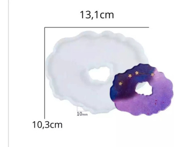 Molde Para Resina Geoda 1