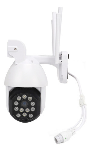 Câmera De Lente Dupla Sem Fio, Voz Bidirecional, Segurança À 0