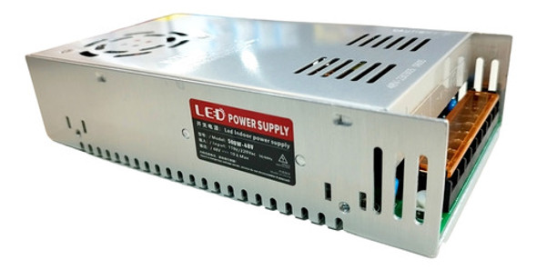 Fuente Switchada 48v 10ah 500w Caja Metalica - Escar 0